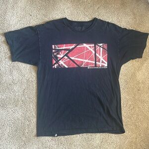 Vintage 2000s Eddie Van Halen famous stars and straps t shirt